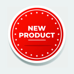New Product Sign Vector Illustration