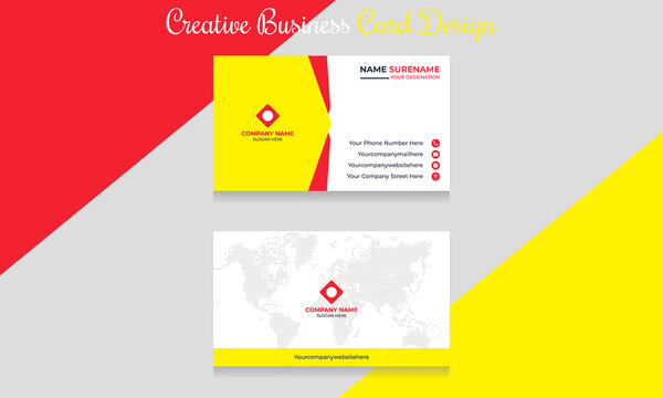 Modern Corporate Creative Business Card Design