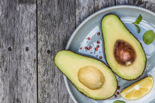 Avocado, halved