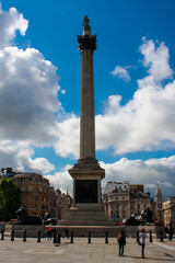 Nelson's column in London