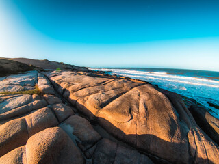 rocks on the beach