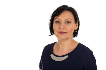 Beautiful middle aged woman