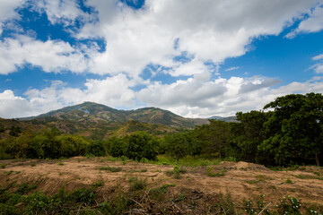 Fototapeta premium Vietnamese mountains close to Dalat