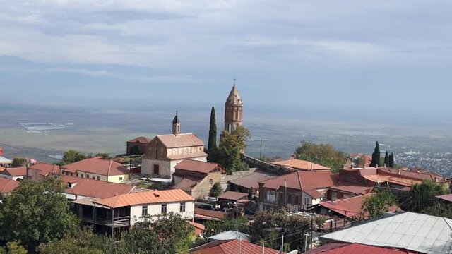 The City of Sighnaghi, Georgia, Asia
