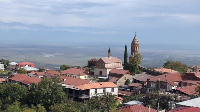 The City of Sighnaghi, Georgia, Asia