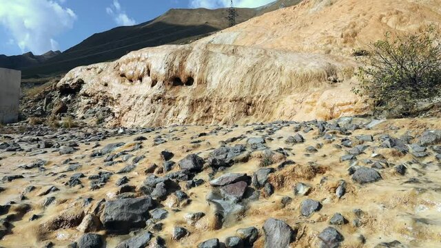 Travertines of Jvari Pass