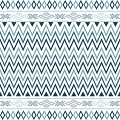 seamless pattern with motif Aztec tribal geometric shapes