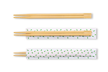 asiatische Essstäbchen 