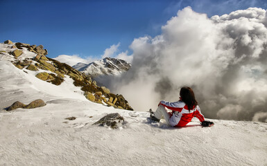 Uludag, Bursa province within the borders of 2543 m altitude with mountains and nature of Turkey's...