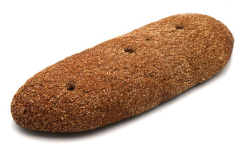 bread on a white background