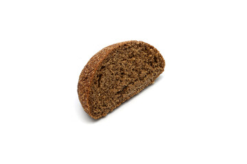 bread on a white background