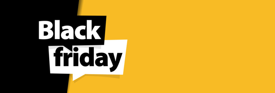 Black friday banner	