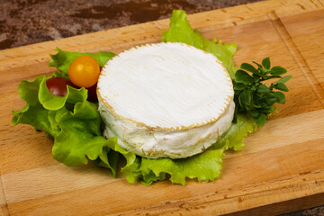 Delicous camembert cheese