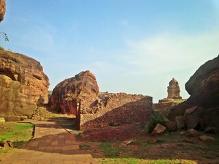 The Rock-Cut Cave Temples Of Badami , Mystery of Karnataka,India