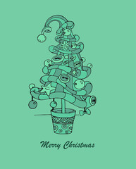 merry christmas tree