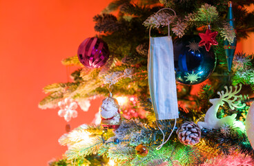covid pandemic christmas tree decorations