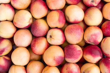background of nectarines.