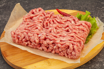 Minced meat - pork and beef