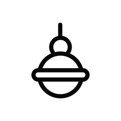 Glass ball ornaments. Happy New Year related icons, icon, Merry Christmas, holidays, celebration, End Year holidays, outline icons on white background EPS Vector