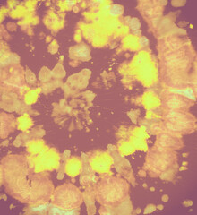 Hippie Multi Dress. Artistic Texture for Textile 