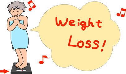 ダイエットに成功したおばあちゃん