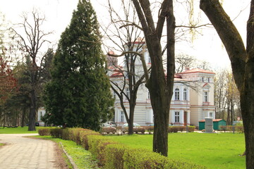 Fototapeta na wymiar Pałac Lubomirskich w Przemyślu