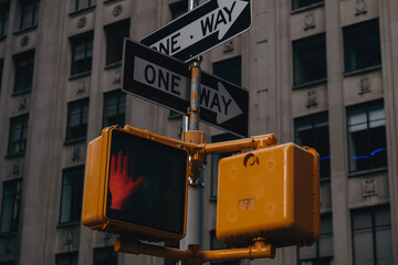 One way Signs