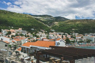view of the town of kotor