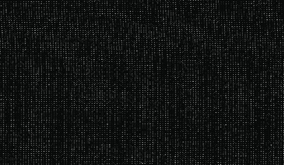Vector fabric texture. Distressed texture of weaving fabric. Grunge background. Abstract halftone vector illustration. Overlay to create interesting effect and depth. Black isolated on white. EPS10.