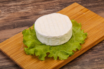 Delicous Brie round soft cheese