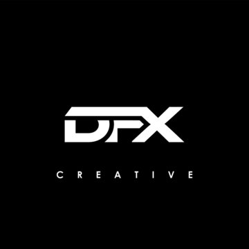 DFX Letter Initial Logo Design Template Vector Illustration