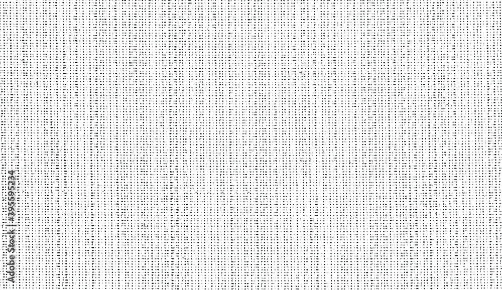 Poster vector fabric texture. distressed texture of weaving fabric. grunge background. abstract halftone ve