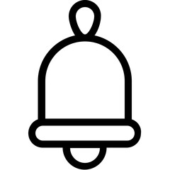 
Bell Vector Line Icon
