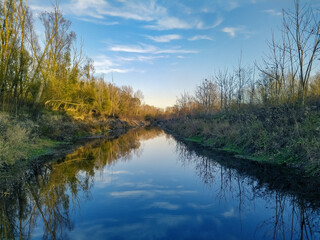 Autumn in Rajka, Hungary