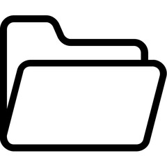 
Folder Vector Line Icon
