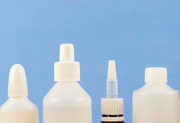 caps from medicine tubes