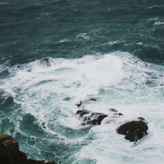 Naklejka premium Waves