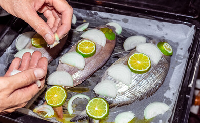 steamed fish in the oven
