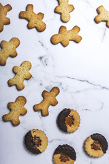 Homemade Cinnamon Chocolate Gingerbread Cookies