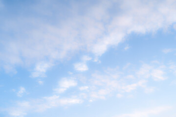 Blur clouds in the day sky 