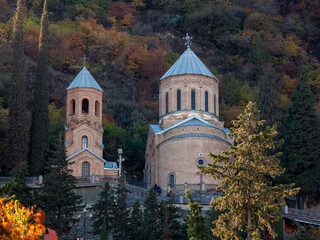 Mama Daviti church, mount Mtatsminda in Tbilisi, Georiga