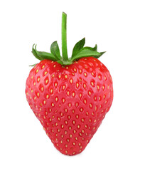 Strawberry isolated on white background, clipping path