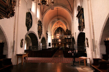 Die Marienkirche in Ystad. Es ist die Pfarrkirche. Ystad, Schweden, Europa  --  
The Saint Mary's...