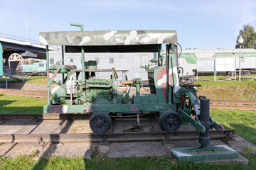 railway construction vehicle