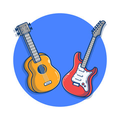Guitar Electric and Guitar Acoustic