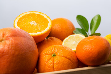 Oranges and orange juice 