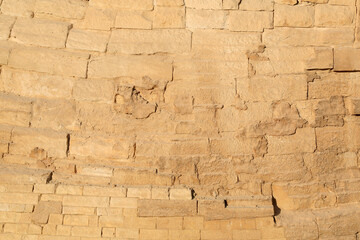 Pyramiden und Sphinx in Ägypten / Kairo/Gizeh (Textur/Hintergrund)
