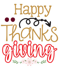 Thanks giving t-shirt design