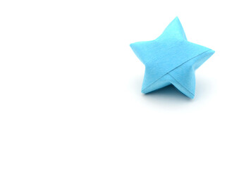 A blue lucky star
