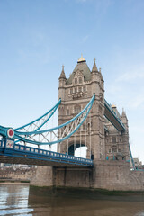 Tower Bridge and the River Thames; London; UK